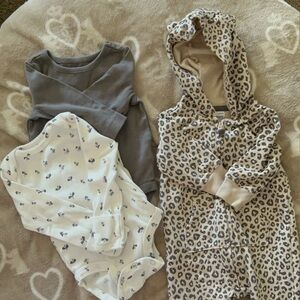 Carter's Leopard Print Baby Outfit